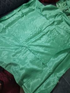 Sea Green Dress Material