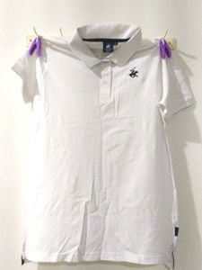 Beverly Hills Polo Club White Pol