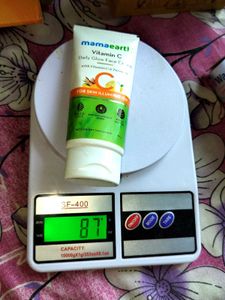 Mamaearth Vitamin C Cream &amp; V Wash +Green Tea
