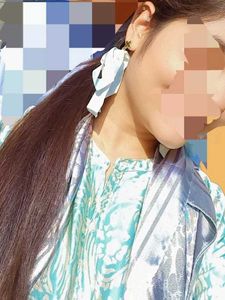 Ribbon EARRINGS🧸🩵