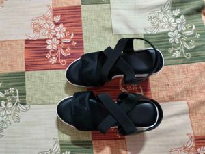 Black Platform Sandals