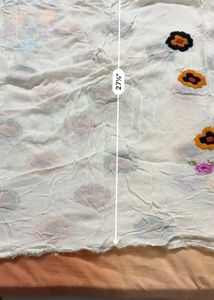 Unstiched Embroidered Short Kurta