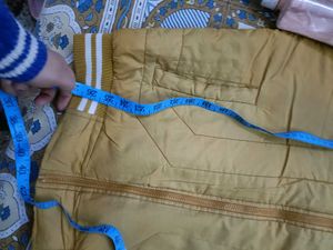 Cantabil Men Winter Mustard Jacket In L Size