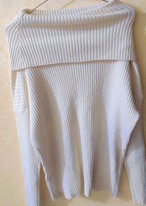 Korean Style Off White Pullover