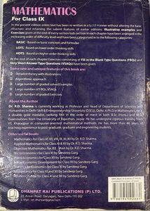 R.D. Sharma Mathematics Class IX