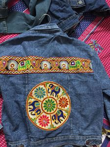 Embroidered Denim Jacket