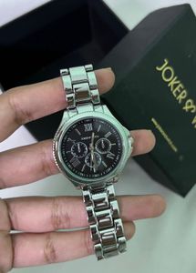 Joker & Witch Silver Watch