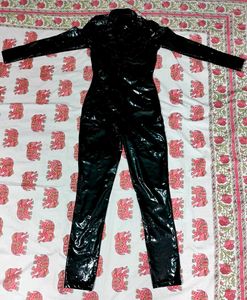 Sleek Black Latexsuit
