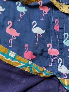 Flamingo Print Dress