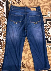 Roadster Wide Leg Denim Jeans Men