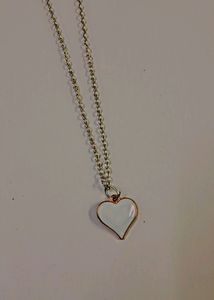 🤍 HEART SHAPED PENDANT NECKLACE