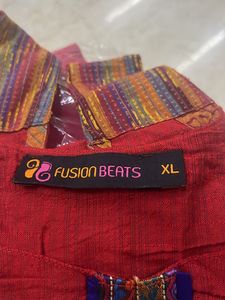 Red Kurta
