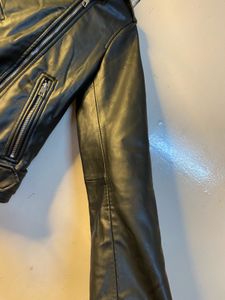 Zara leather jacket