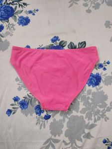 Girls Embroidery Patchwork Logo Brief Panty