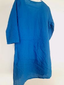 Dark Blue Kurta Cotton 😍