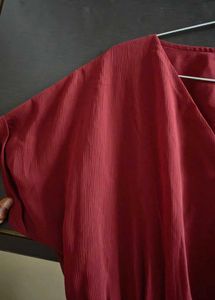 Maroon Dress