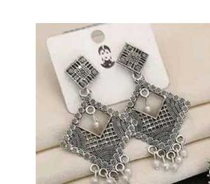 Silver Dangle Earrings