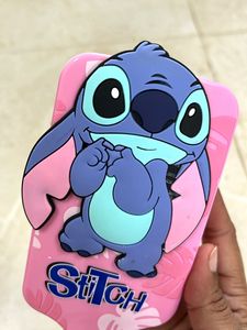 Stitch Paddle Hair Brush - Pink