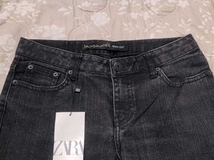 Charcoal Bootcut Jeans