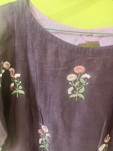Embroidered Kurta Set
