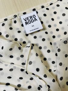 Vero Moda Polka Dot Formal Top