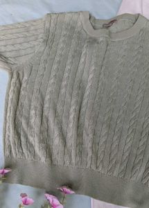 Sweater Crop Top