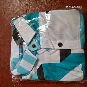 Geometric Patterned Casual Shirt