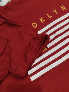 Crop Cotton Tshirt For Women