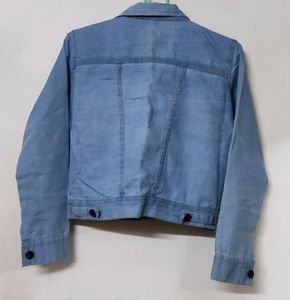 Stone Work Jeans Jacket