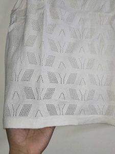 White Sleeveless Top