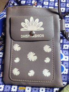 Gray Sling Bag