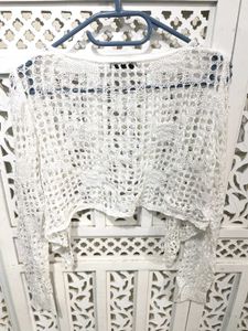 🎀Original Shein Crochet Knit Cardigan A