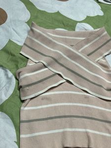 Striped Crop Top