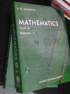 Class 11th Maths Rd Sharma Untouched Book