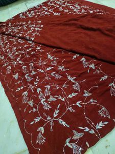 Aari Tari Zari Work Beautiful 😍 Saree