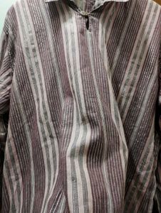 Striped Long Sleeve Kurta✨