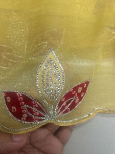 Elegant Yellow Saree