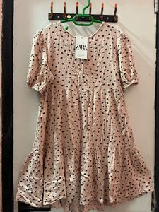 Zara Polka Dot Mini Dress
