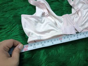 Light Pink Soft Silk Bra S.🌾