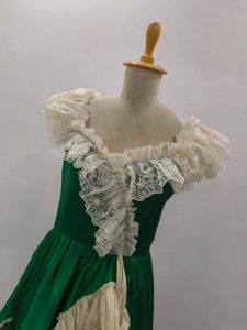 Elegant Emerald Green Gown