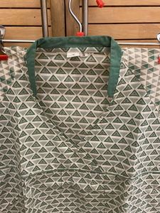 Patterned Green Tunic ( New, Unused)