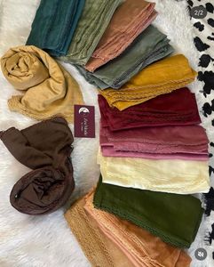 Cotton crochet Scarf - Elegant Colors