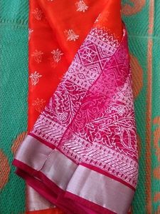 Beautiful Saree With Unique Colours