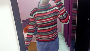Multicolored Striped Sweater