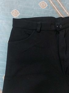 Black Flared Pants