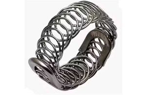 Unique Silver Tone Bracelet