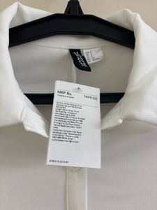 H&amp;M FLARED SKIRT POLO DRESS