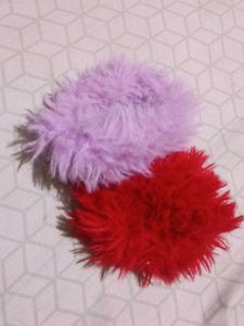 Combo Of Hair Comb And Scrunchies Rubber Bands