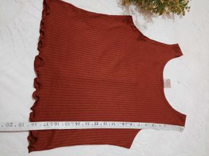 Button Front Tank Top