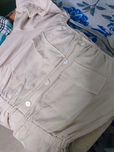 Casual Button-Down Dress